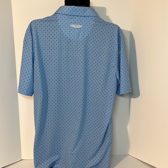 Straight Down men’s Large Golf Polo.  Clarksville Country Club TN on sleeve. - Picture 5 of 8